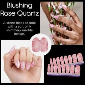 75. Color Street Nail Polish Strips - Blushing Rose Quartz